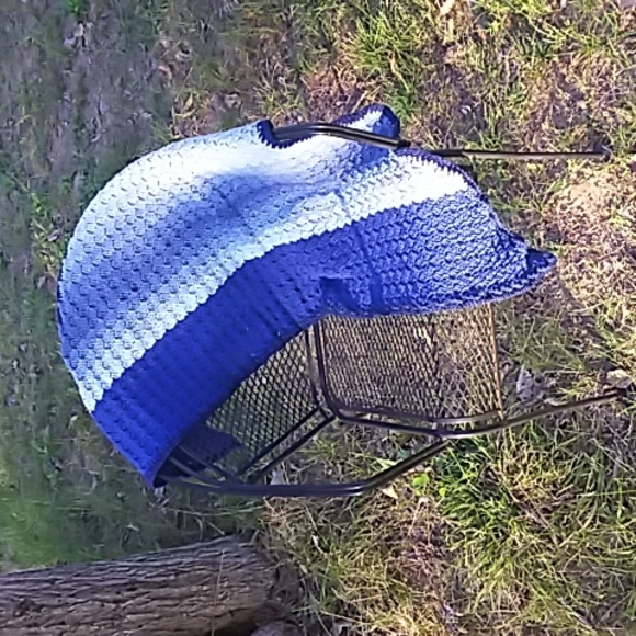 Afghan Scarf Shawl Winter Blanket - Shawl Hand Made - Picture 4 of 9